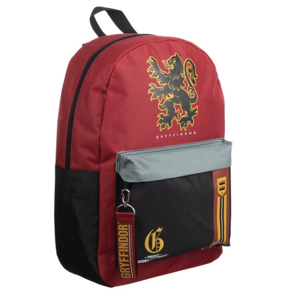 Harry Potter Gryffindor Backpack with Gadget Sticker - Laptop Book Bag - Picture 4 of 9